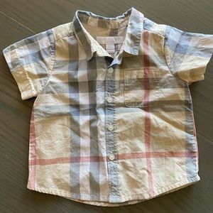 Burberry Baby Boys Button-down Shirt - 6 months